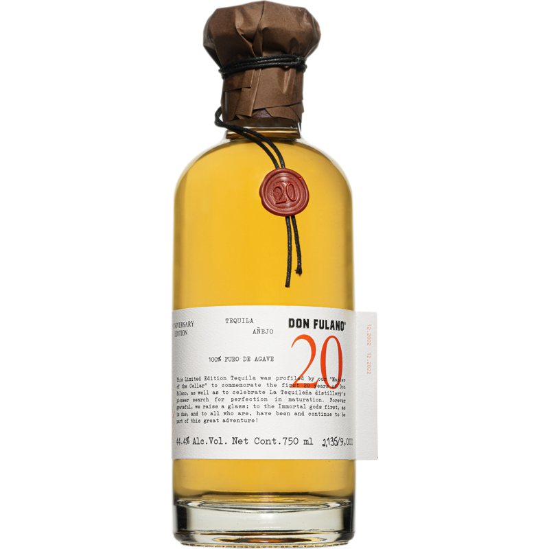 Don Fulano 20th Anniversary Anejo Tequila 750mL