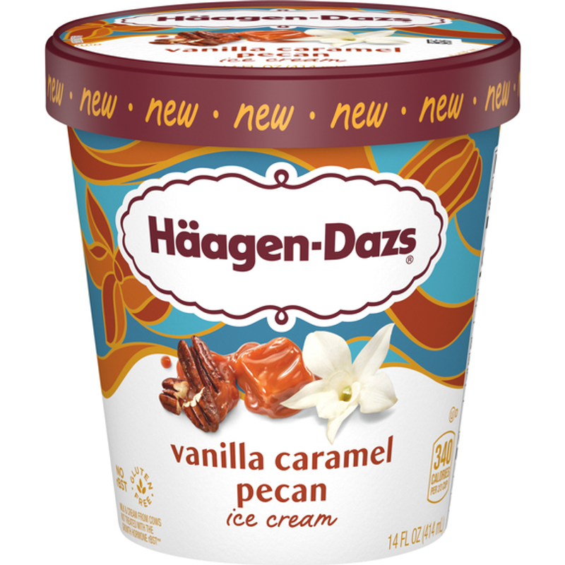 Haagen-Dazs Häagen-Dazs Vanilla Caramel Pecan Ice Cream