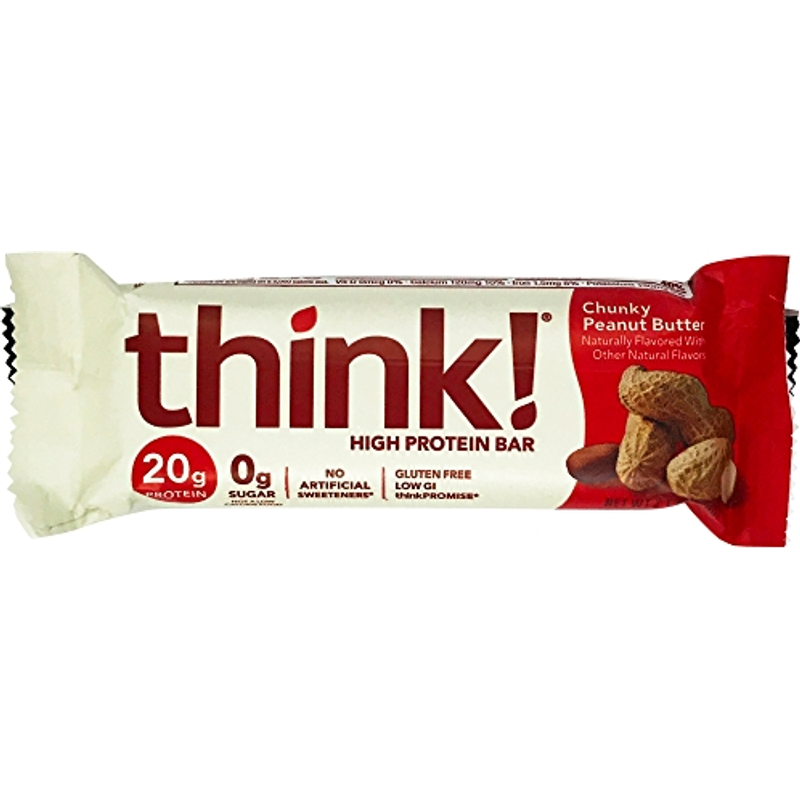 Think Thin High Protein Bar Chunky Peanut Butter 2.1 oz