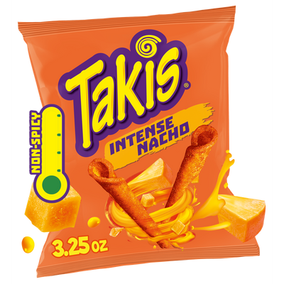 Takis Intense Nacho Cheese Rolled Tortilla Chips