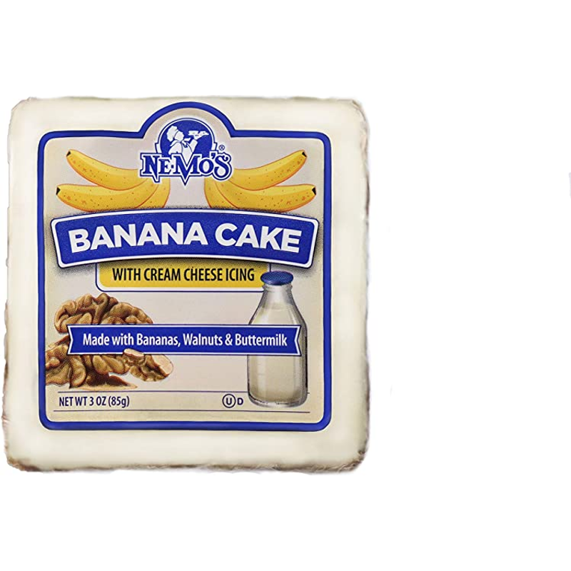 Nemos Banana Cake 5oz Count