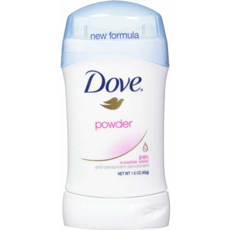 Dove Powder Invisible Solid Antiperspirant Deodorant Stick 1.6oz Unit Unit