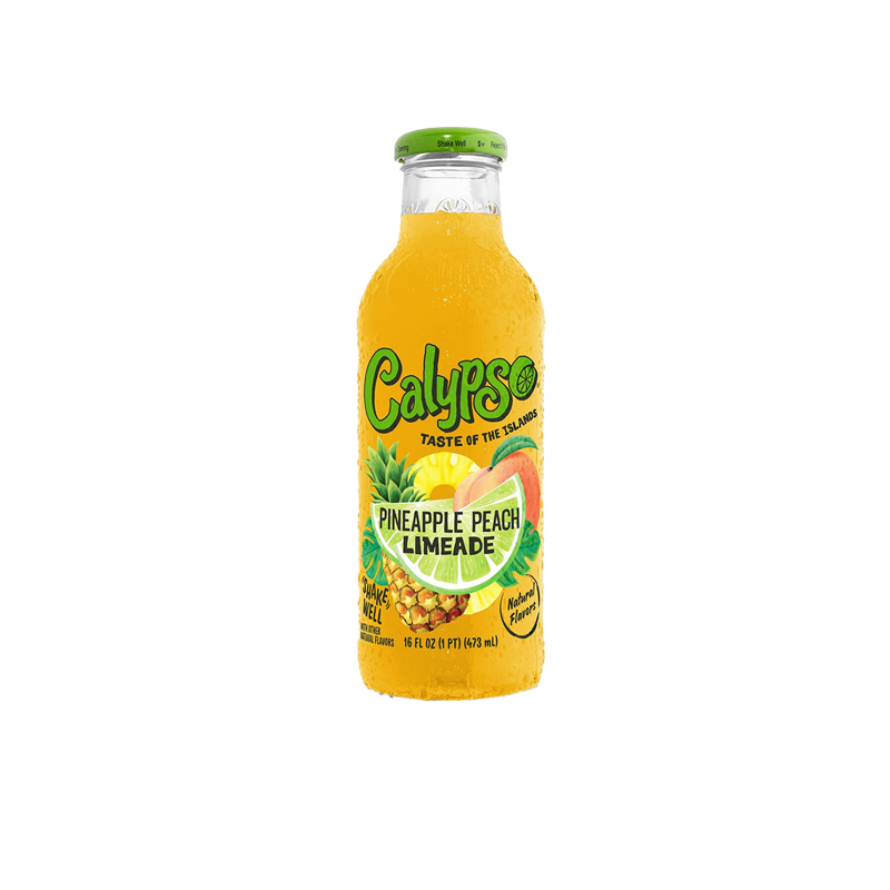 Calypso Pineapple Peach Limeade 47.3cl Bottle