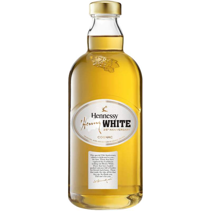 Hennessy 25th Anniversary Henny White Cognac 700ml Bottle