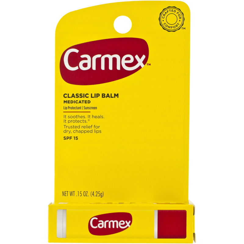 Carmex Medicated Classic Lip Balm 0.35oz Unit Unit