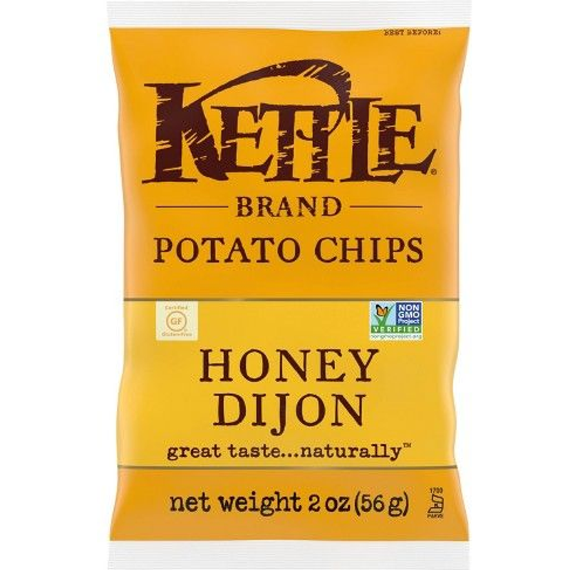 Kettle Brand Honey Dijon Potato Chips 2 Oz. Bag