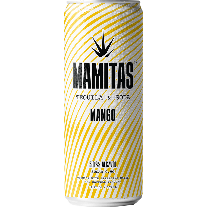 Mamitas Tequila & Soda Mango 12oz Can