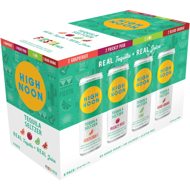 High Noon Tequila Hard Seltzer Fiesta Variety Pack