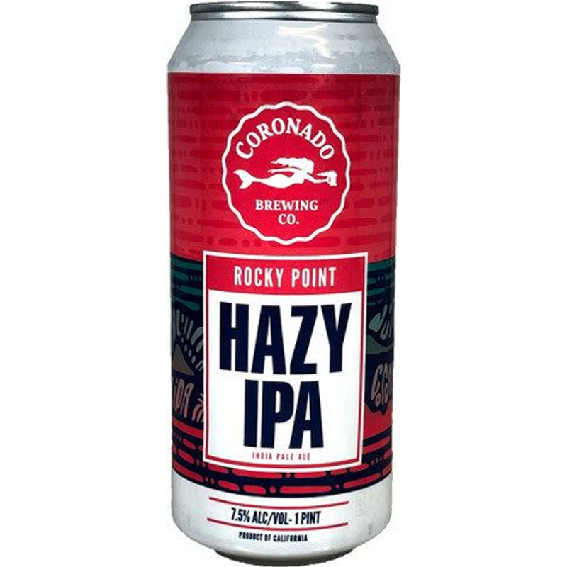 Coronado Brewing Company Rocky Point Hazy IPA 4 Pack 12oz