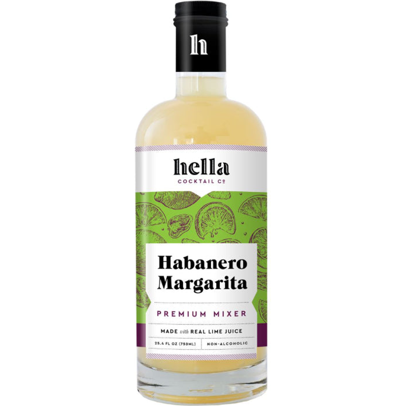 Hella Cocktail Habanero Margarita Mixer 750ml Bottle