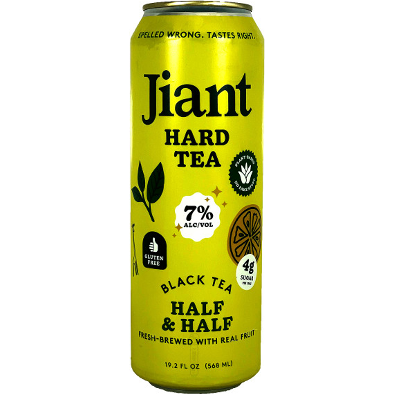 Jiant Hard Kombucha Tea Half & Half 19.2oz Can