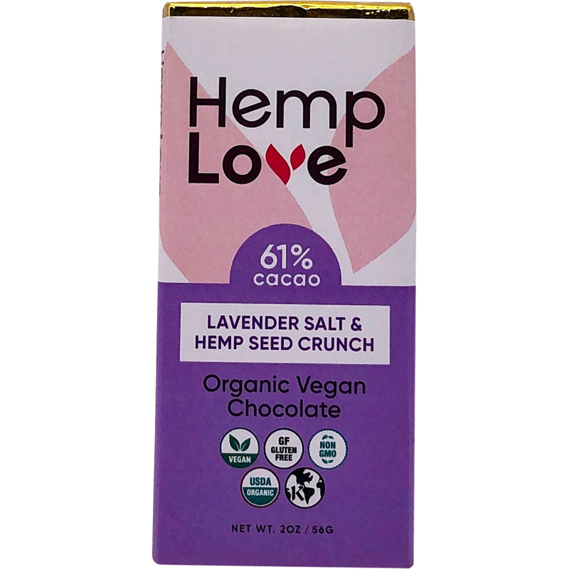 Hemp Love Lavender Salt 2oz Unit