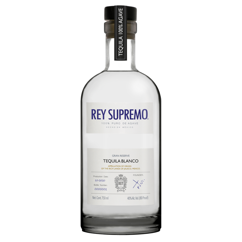 Rey Supremo Blanco Tequila 750ml Bottle