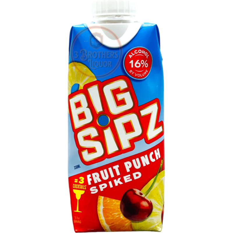 Big Sipz Fruit Punch Spiked Malt Beverage