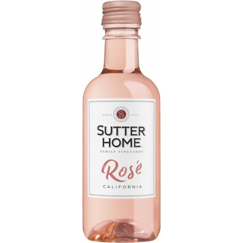 Sutter Home Rosé 187ml Plastic Bottle