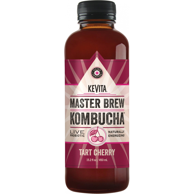 KeVita Organic Tart Cherry Master Brew Kombucha - 15.2oz Bottle