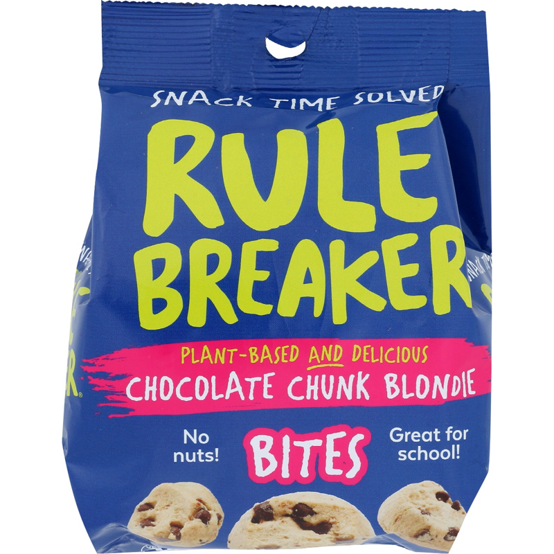 Rule Breaker Chocolate Chip Blondie Bites 4oz Bag