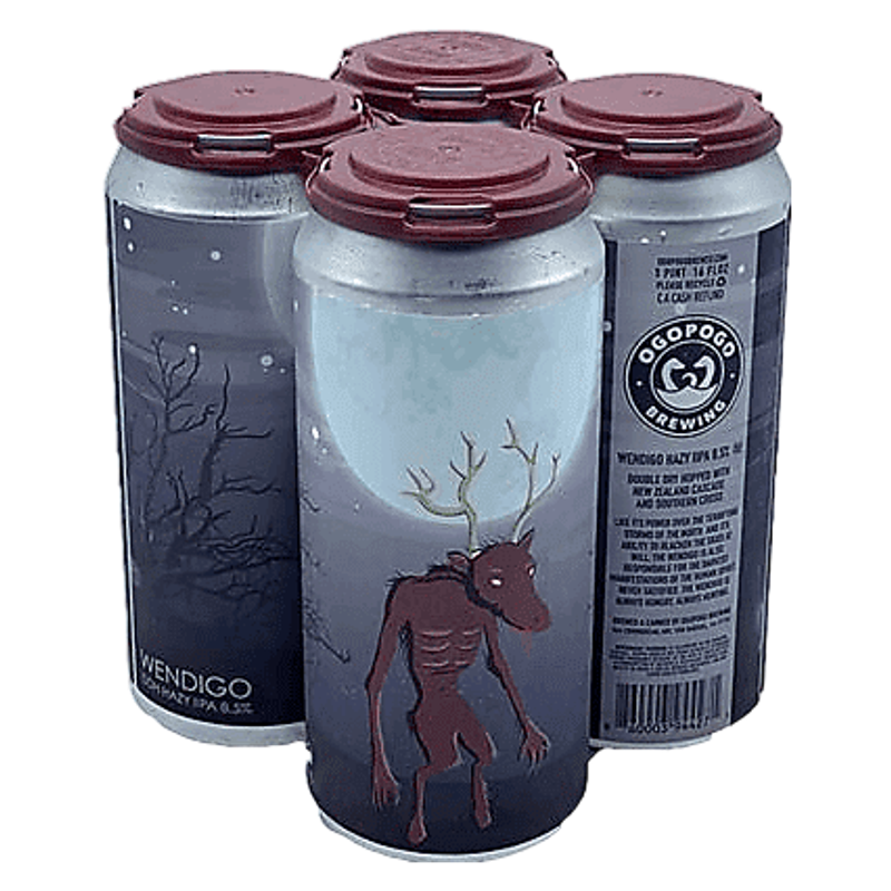 Ogopogo Brewing Wendigo Hazy IPA 16oz Can