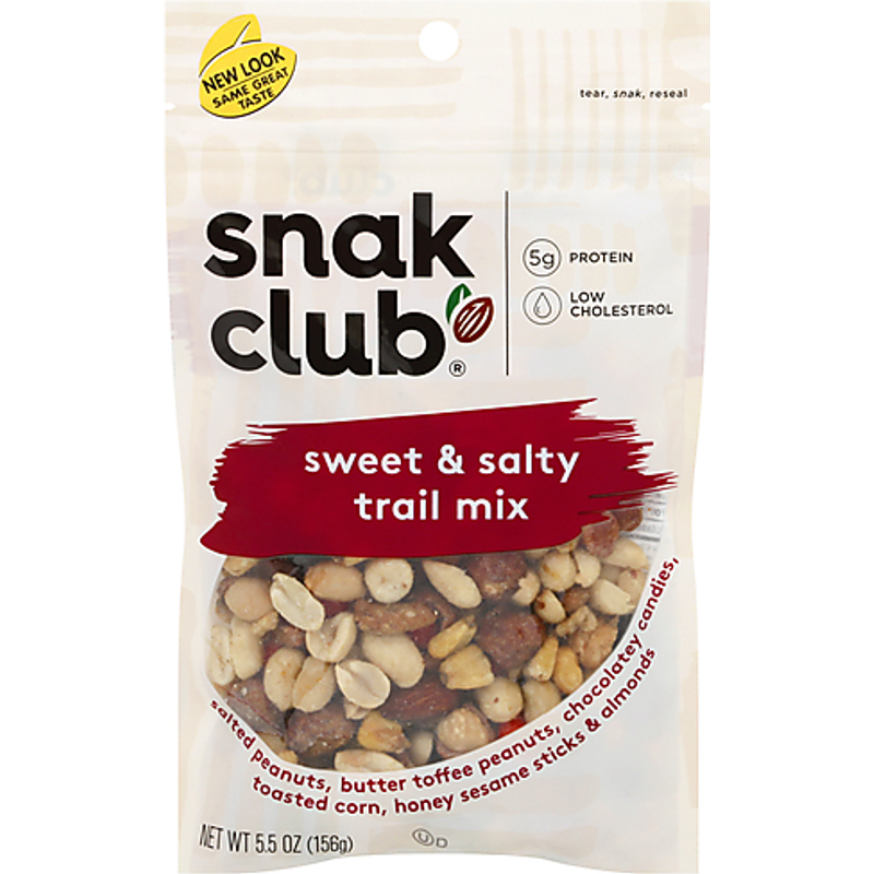 Snak Club Sweet & Salty Trail Mix 5.5oz Bag