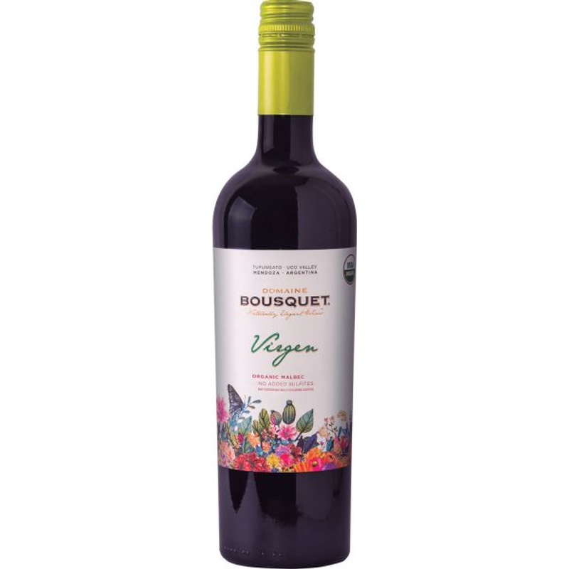 Domaine Bousquet Virgen Organic Malbec 750ml Bottle