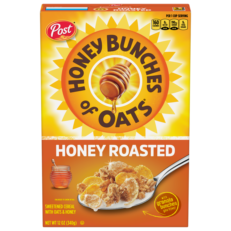 Honey Bunches Of Oats Post Roasted Cereal