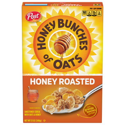 Honey Bunches Of Oats Post Roasted Cereal