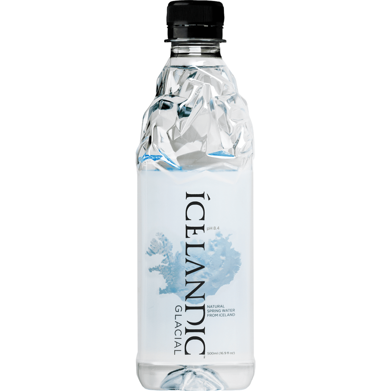 Icelandic Glacial H2O Natural Spring Water 16.9 oz Bottle