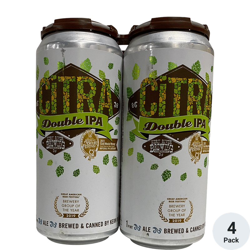 Kern River Brewing Co. Citra Double IPA 4 Pack 16oz Cans