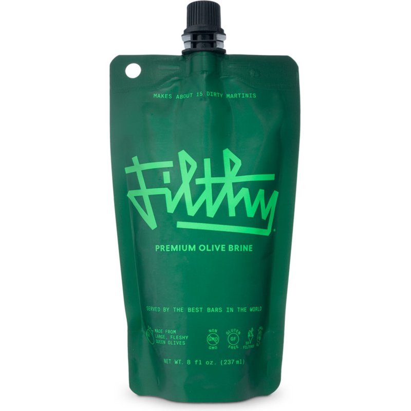 Filthy Olive Brine Juice 8oz Pouch