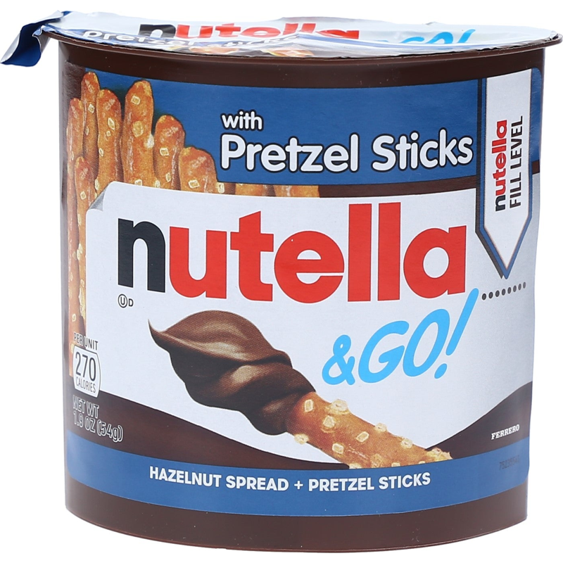 Nutella Go! Hazelnut Spread & Pretzel Sticks - 1.9oz bag