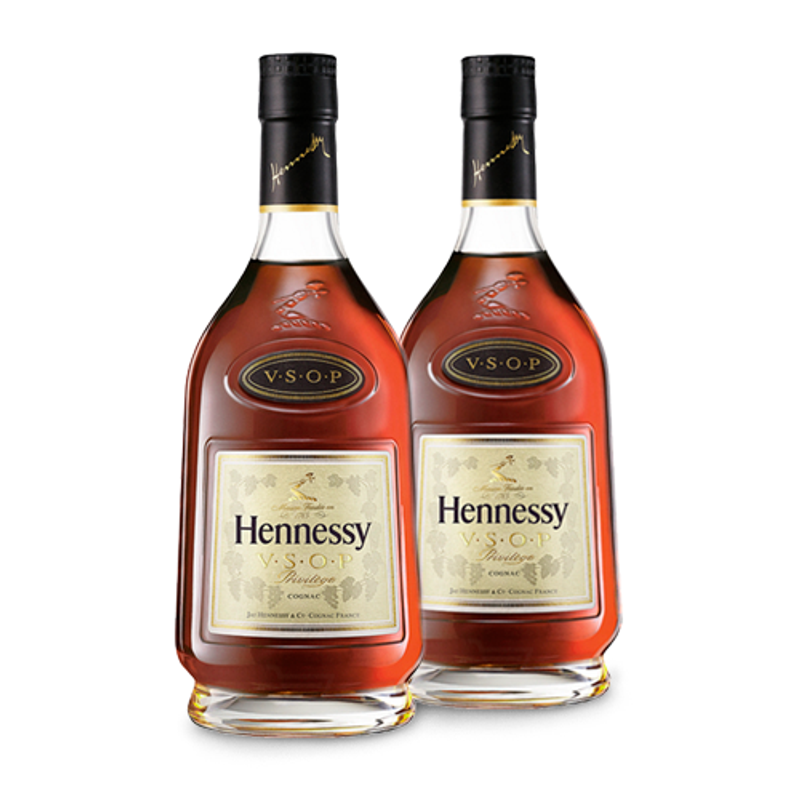 Hennessy V.S.O.P. Cognac 750ml Twin Set