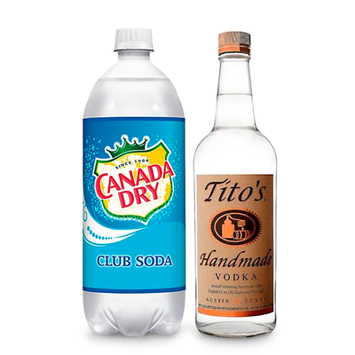 Tito's Canada Dry Bundle