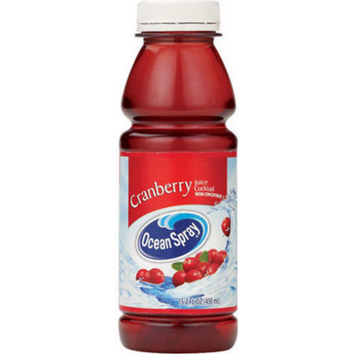 Ocean Spray Cranberry Juice Cocktail 15.2 oz Bottle