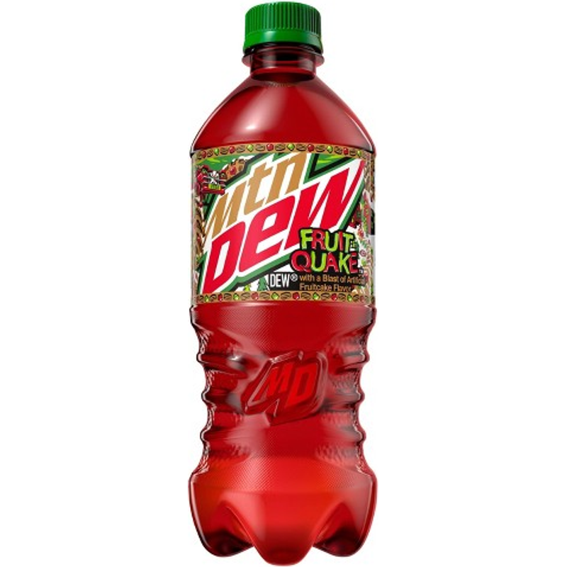 Mountain Dew Fruit Quake 20oz Bottle