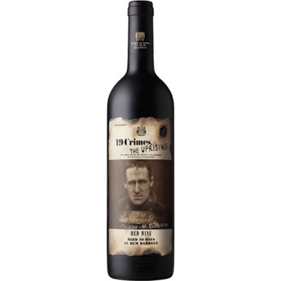 19 Crimes The Uprising Aged 30 Days in Rum Barrels Red Wine Blend 750mL