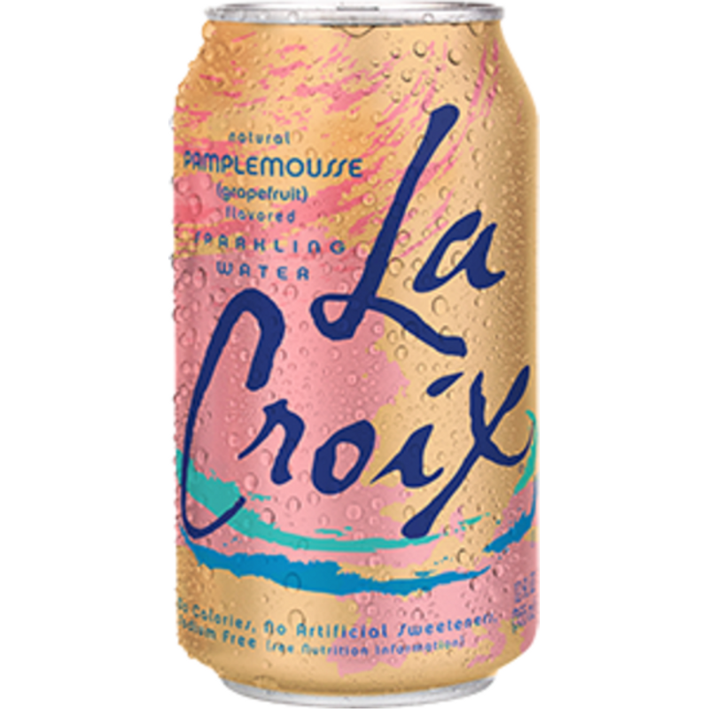 La Croix Pamplemousse Pink Grapefruit, 12x 12 oz cans