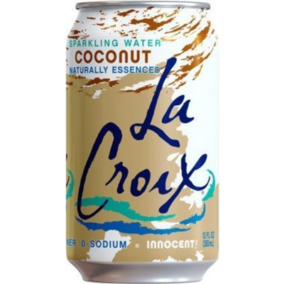 La Croix Coconut Sparkling Water 8x 12oz Cans