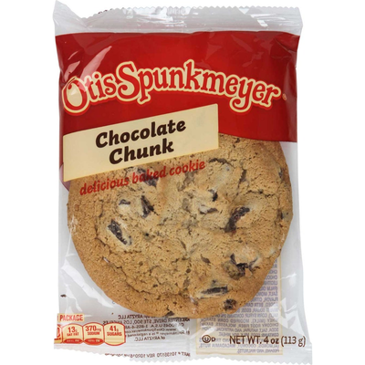 Otis Spunkmeyer Chocolate Chunk Cookies 4oz Box