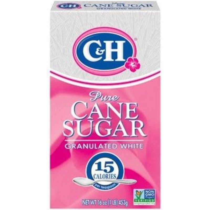 C&H Pure Cane Sugar Cubes 1lb Box