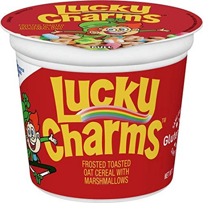 Lucky Charms Breakfast Cereal Cups 1.7oz Container
