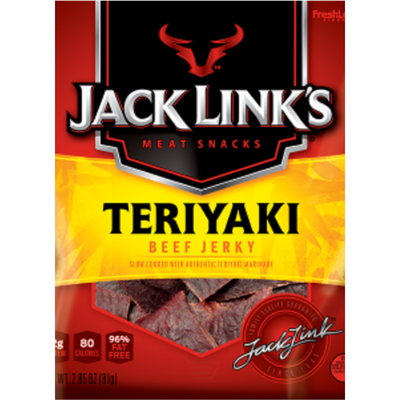 Jack Link's Premium Cuts Beef Steak Teriyaki 1 oz Clip Strip