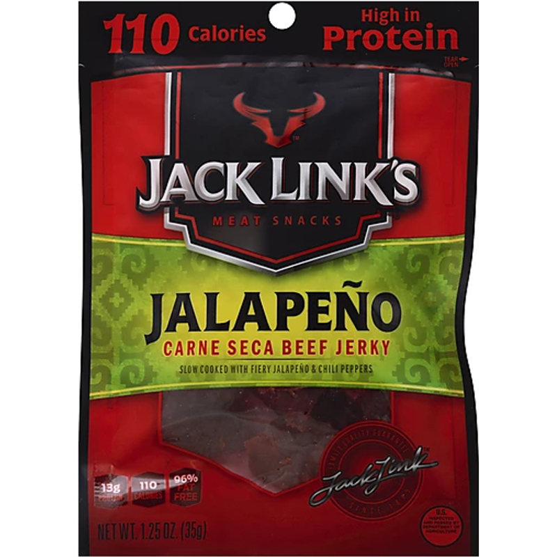 Jack Links Jalapeno 1.25oz Bag