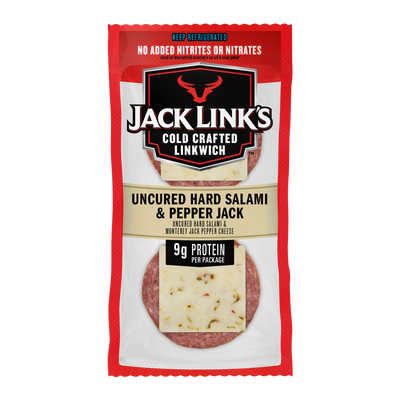 Jack Link's Cold Crafted Hard Salami & Pepper Jack Linkwich 1.5oz Pack