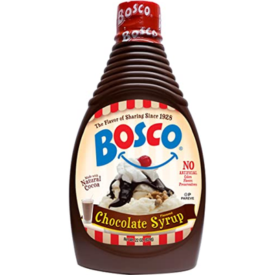 Bosco Chocolate Syrup 22oz Bottle