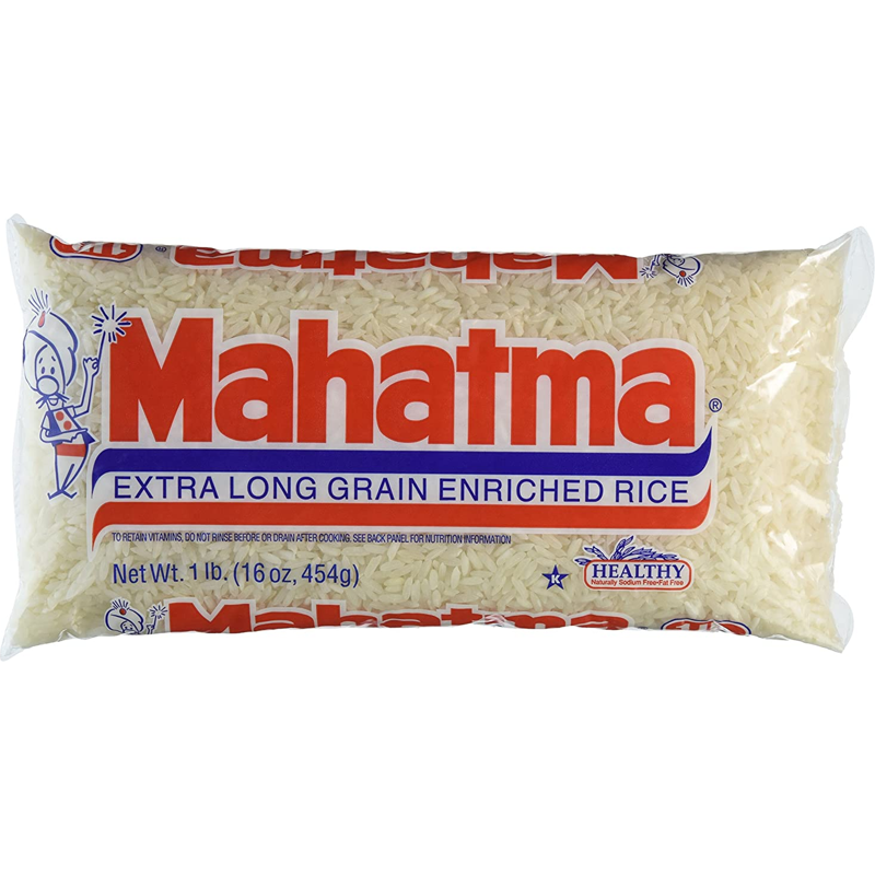 Mahatma Extra Long Grain Enriched Rice 16oz Bag