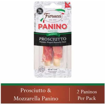 Fiorucci Panino Prosciutto Wrapped Mozzarella Cheese 2x 1.5oz Counts