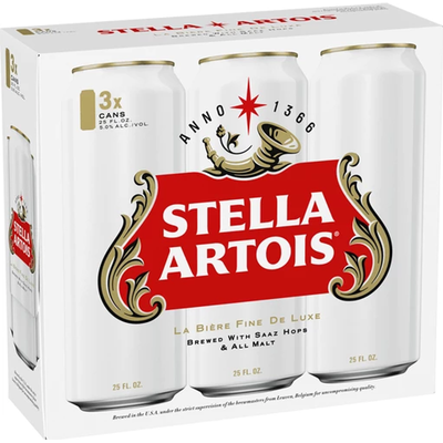 Stella Artois 25oz Can