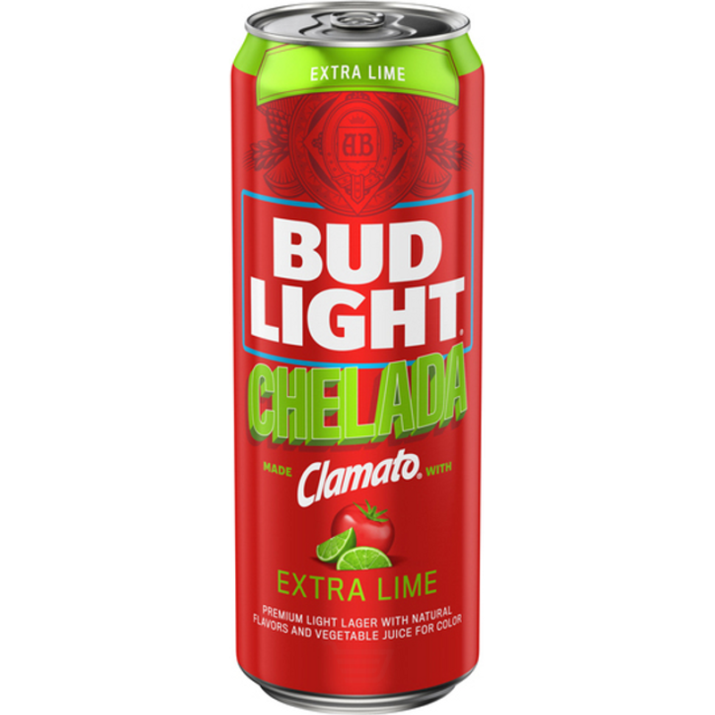 Bud Light Chelada Extra Lime with Clamato 25oz Can