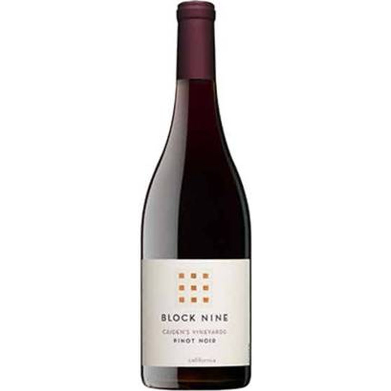 Block Nine Pinot Noir 750 ml (13% ABV)