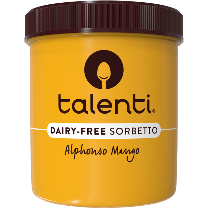 Talenti Alphonso Mango Sorbetto Gelato 16oz Carton